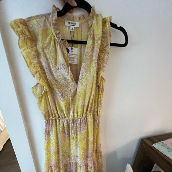 BP Dakota Yellow and Pink Dress - NWT - Picture 3 of 4